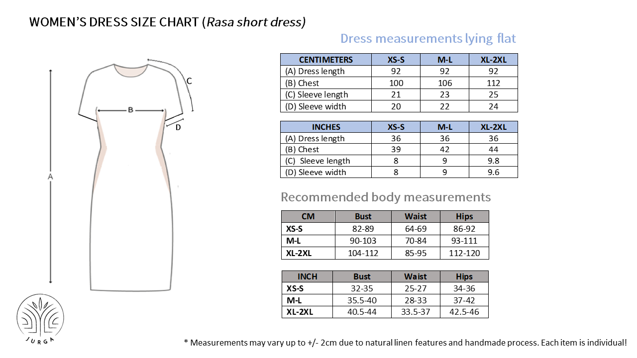 RASA short sleeves mini linen dress with Green Ombre Forest print