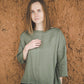 MIGLA kimono top in Natural linen color Light weight