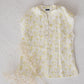 LIEPA short sleeves linen top with Mimosa print Light weight linen