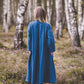 Wide roomy skirt oversize linen dress with pockets
