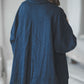 Loungewear set of oversized shirt and pants in Royal blue