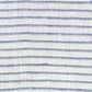 ŪKANA unisex linen baggy balloon pants in Natural Blue stripes