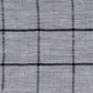 ŪKANA unisex linen baggy balloon pants in Natural Blue stripes