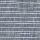 ŪKANA unisex linen baggy balloon pants in Natural Blue stripes