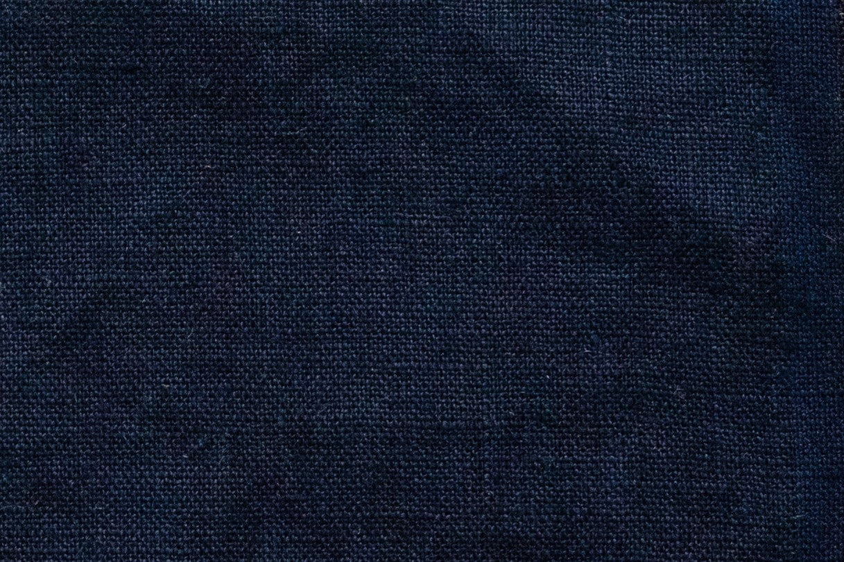 SUTEMA front buttons 3/4 sleeves linen shirtdress in Azure blue