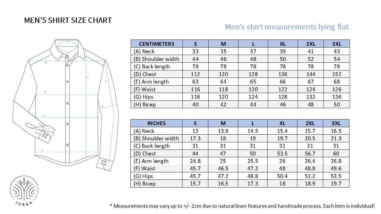 ŪKAS regular fit band collar men's linen shirt in Off-white