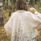 Relaxed fit flowy linen sleepwear shirt for women